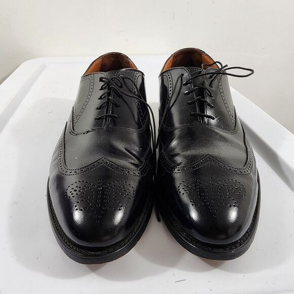 Bostonian Classics Black Leather Wingtip  Seess Shoes Lace-up Loafers Size 14D/B main image 16